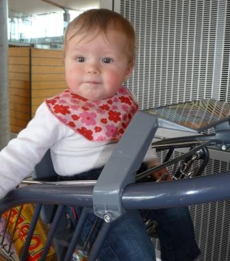 Karen i lufthavnen